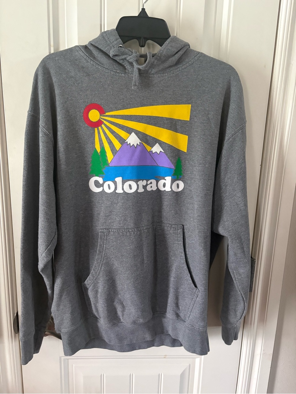 Colorado Graphic Hooded Sweatshirt - Gray